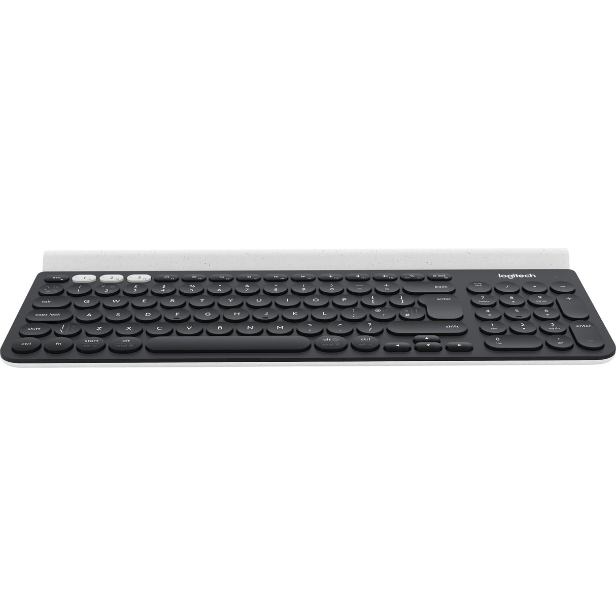 Logitech K780 trådløst tastatur til flere enheder (EU-layout (QWERTY), Bluetooth)