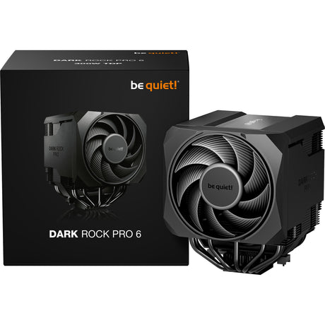 Vær stille! dark rock pro 6 cpu køler (sort, 4-benet pwm blæserstik)