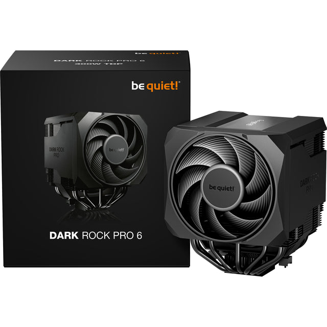 Vær stille! dark rock pro 6 cpu køler (sort, 4-benet pwm blæserstik)