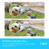 Tp-link tapo c420s1 sikkerhedskamera (hvid, 2k qhd, ip65)