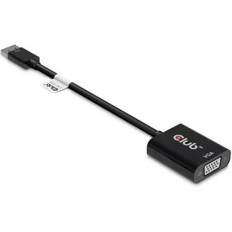 Club 3D Displayport 1.1 til VGA aktiv adapter (sort)