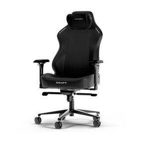 Dxracer craft xl sort epu læder gaming stol (sort)