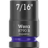 Wera 9608 hætte magnetisk strimmel b imperial imperial 1 topnøgle (sort grøn, 9 styk)