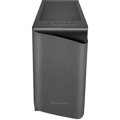 Silverstone Seta A1 Midi Tower-hus (sort titanium | 2x USB-A | 1x USB-C | RGB | hærdet glas)