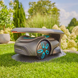 Gardena Sileno robotplæneklippergarage til Sileno Pro Max Free baldakin (grå orange)