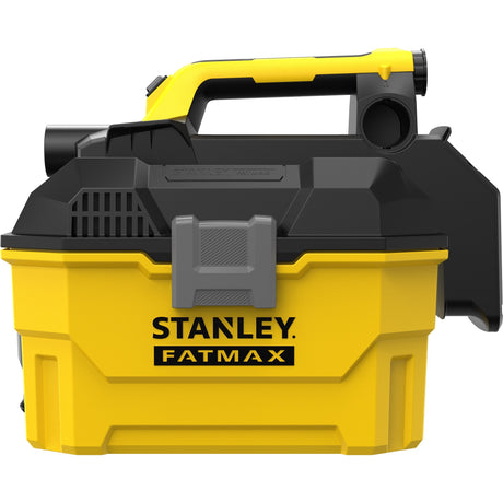 Stanley fatmax v20 18v 7.5l våd og tør ledningsfri konstruktionsstøvsuger våd- og tørstøvsuger (gul sort, batteri og oplader medfølger ikke)