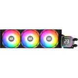 Xyz pc gear aquapulse aio 360 vandkøling (sort, argb, pwm)