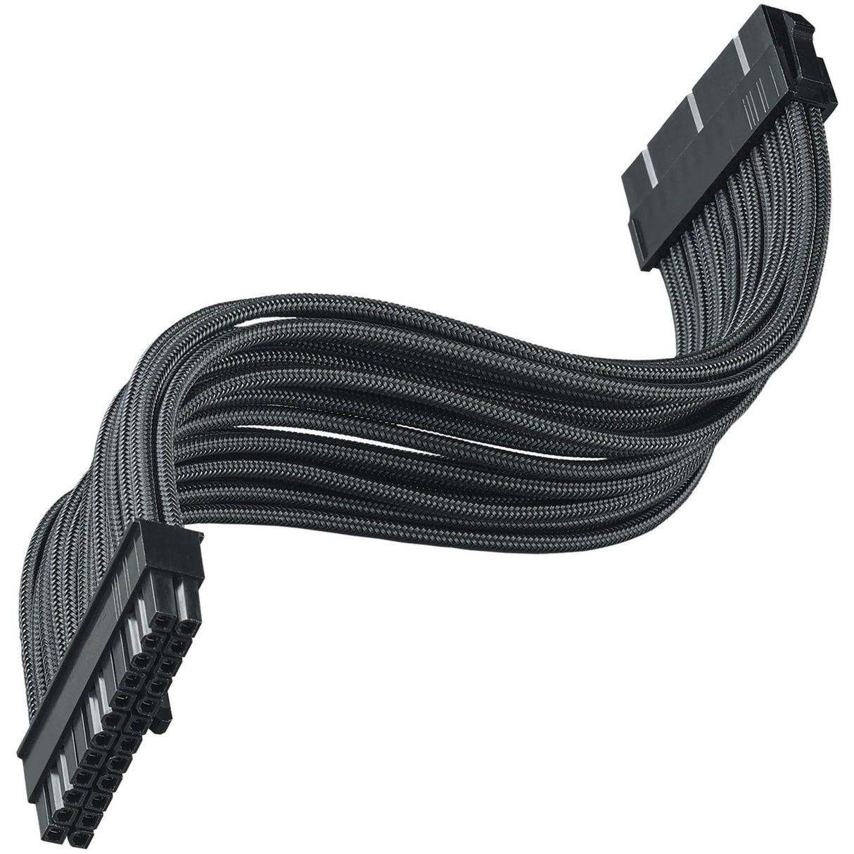 Silverstone sst-pp07e-mbb forlængerkabel (sort)