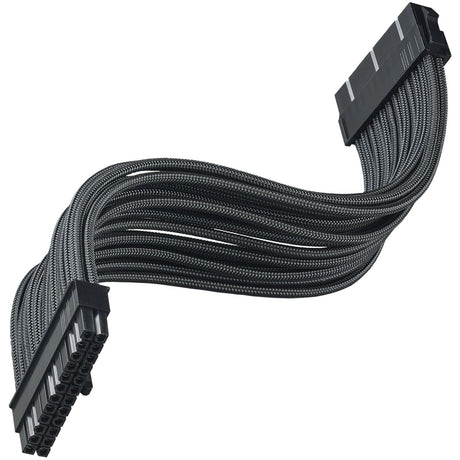 Silverstone sst-pp07e-mbb forlængerkabel (sort)