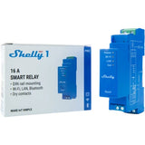 Shelly wave pro 1 relæ (blå)