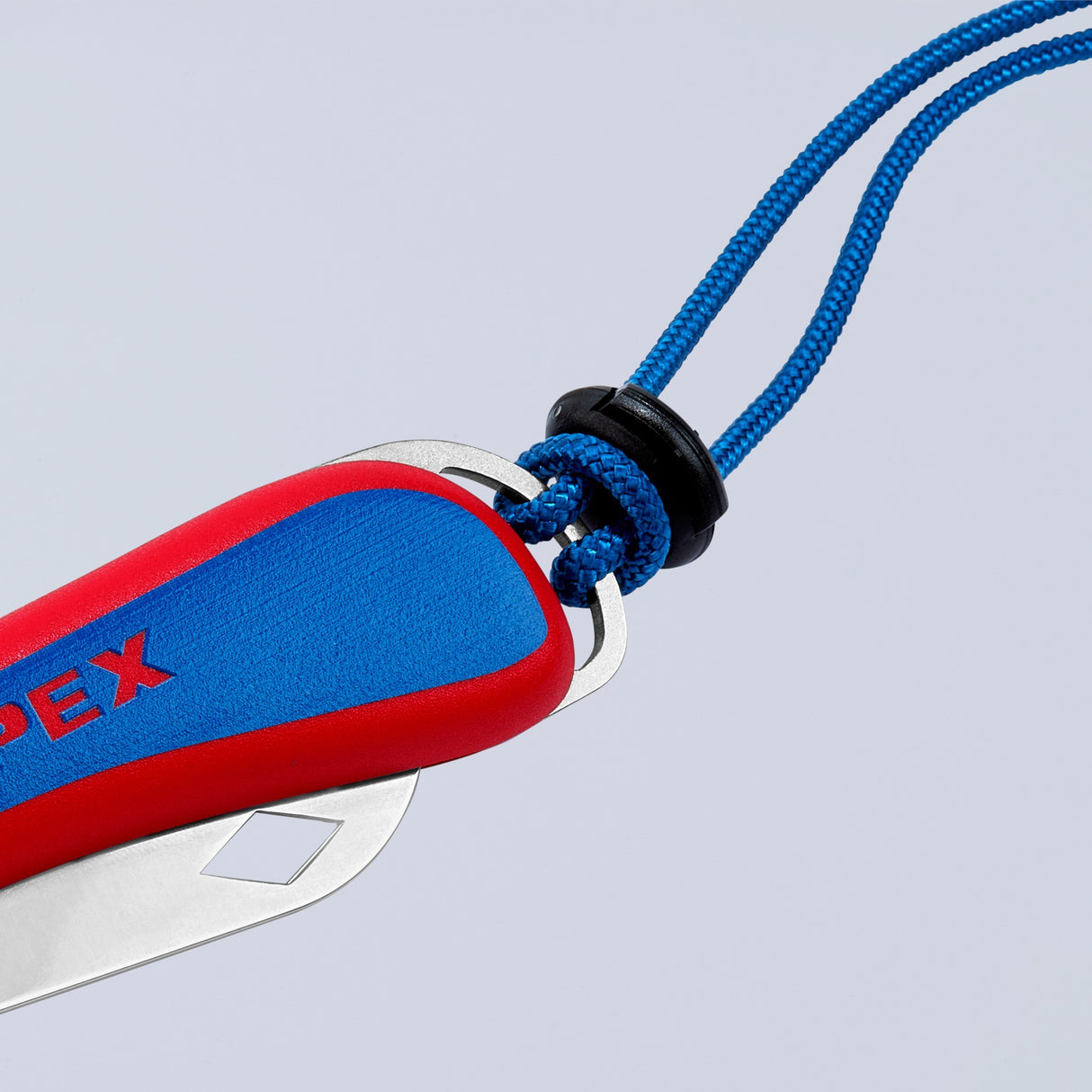 Knipex elektriker lommekniv 16 20 50 sb (rød blå, længde 120 mm)