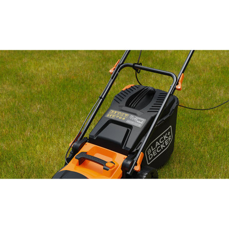 Black+decker grasmaaier 40cm maaibreedte 1800w bemwp400-qs