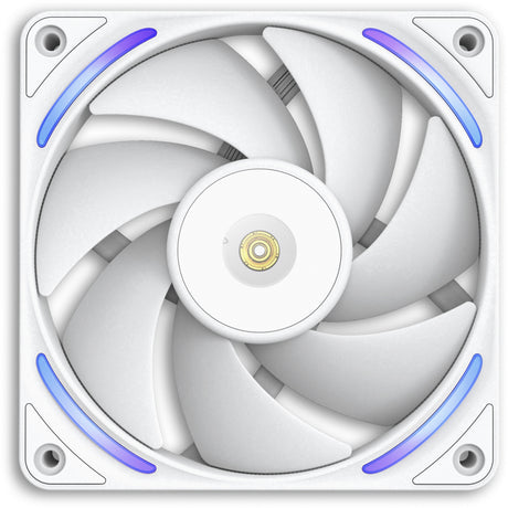 Nzxt f120x rgb kabinet blæser (hvid, 120 x 120 x 30 mm, pwm)
