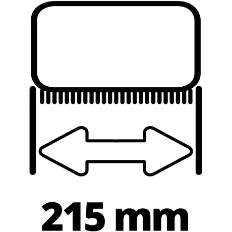 Einhell medium børstesæt børste (glatte sten)