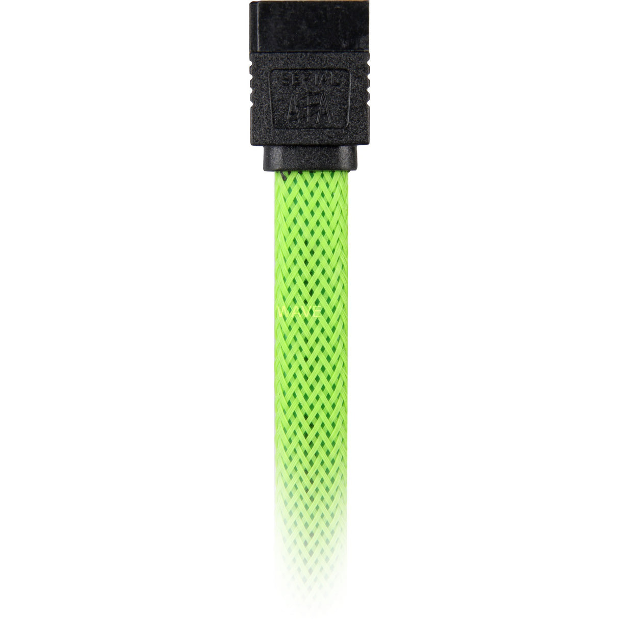 Sharkoon sata iii sleeve kabel (grøn, 0,6 meter)