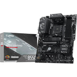 Msi b550 gaming socket am4 moederbord (zwart zilver, raid, gb-lan, sound, atx)