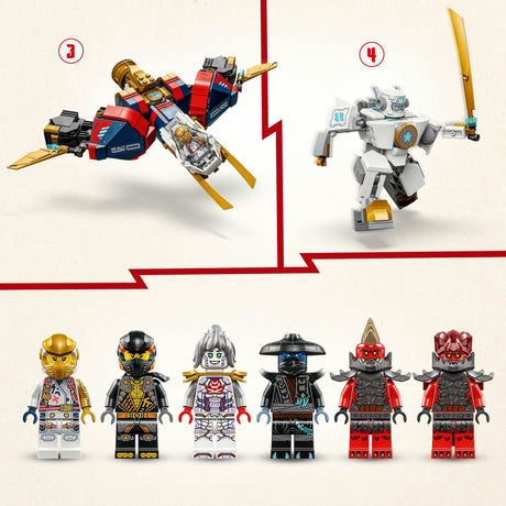 Lego ninjago 71834 zanes ultra combo mek