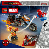 Lego super heroes 76335 marvel spider-man vs. ghost rider motorcykel