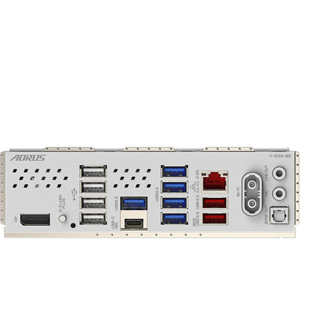 Gigabyte B850M Aorus Elite WiFi6E Ice Socket AM5 bundkort (sølv hvid, RAID, 2,5 GB-LAN, WiFi 6E, BT, lyd, µATX)