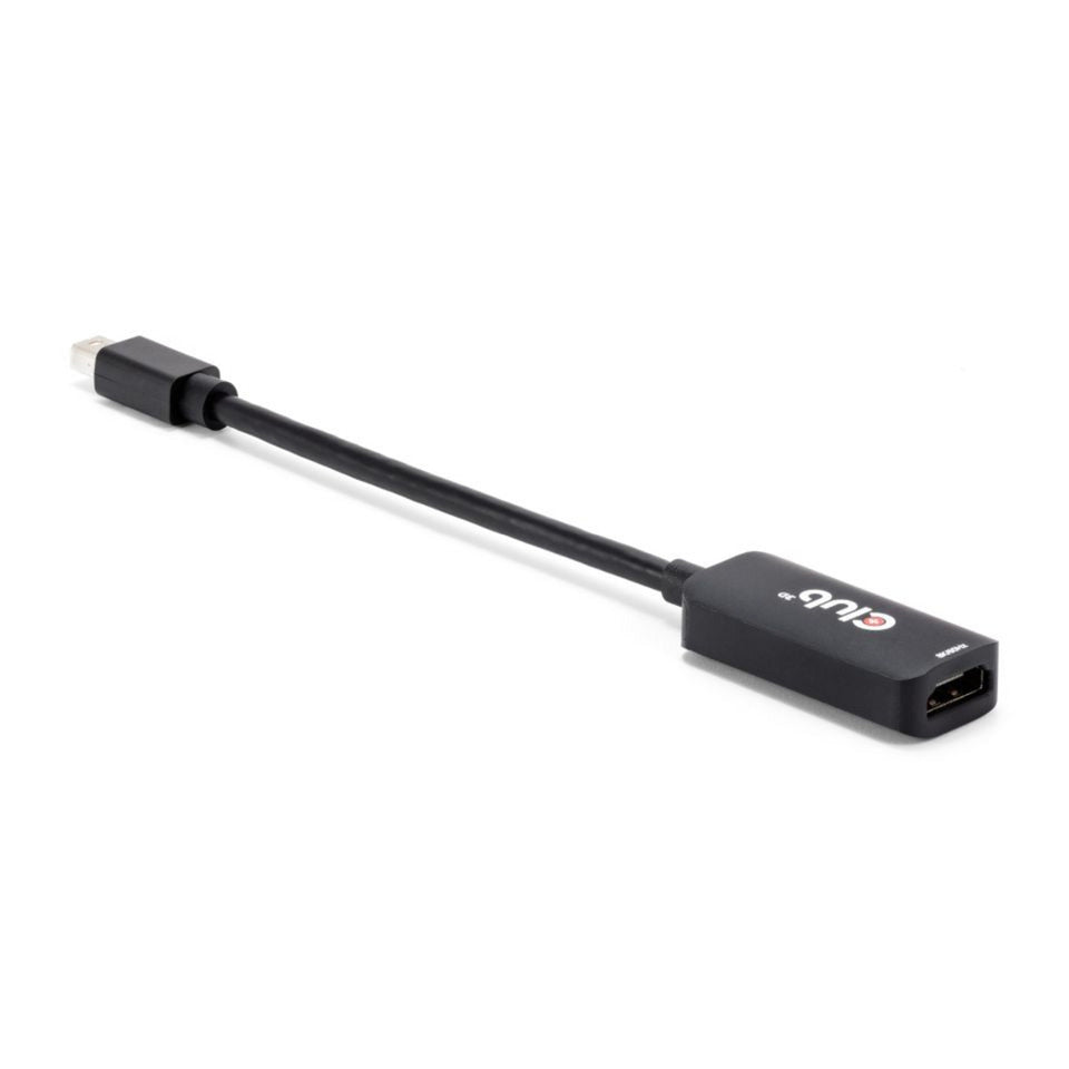 Club 3D Mini Displayport 1.4 til HDMI 8K60Hz M-F Adapter (sort)