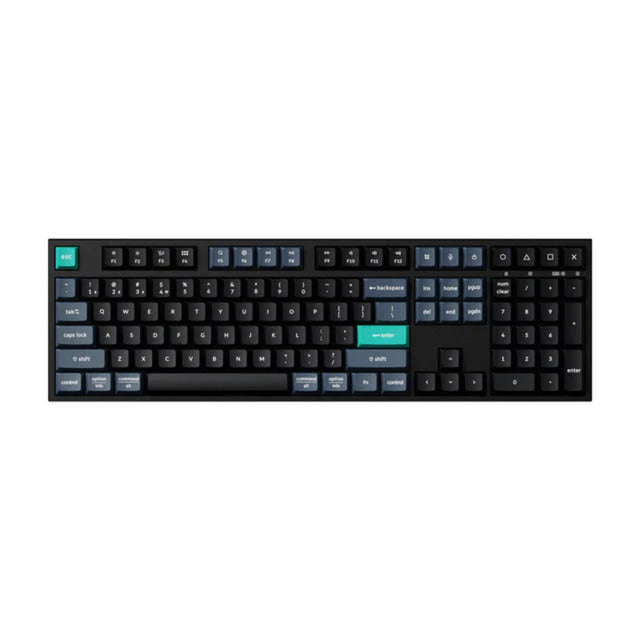 Keychron b36-k9, tastatur (sort, amerikansk layout, saksekontakter, ABS, USB-C | 2,4 GHz | Bluetooth)