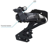 Shimano cues di2 rd-u8050 11-gears bagskifter