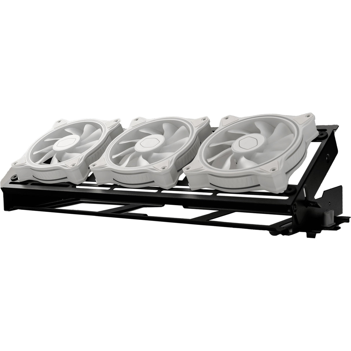 Cooler master haf 700 evo stort tårnhus (grå | 4x USB-A | 1x USB-C | RGB | hærdet glas)