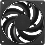 Cooler master mobius 120 black edition case ventilator (sort, 120 x 120 x 25 mm, pwm)