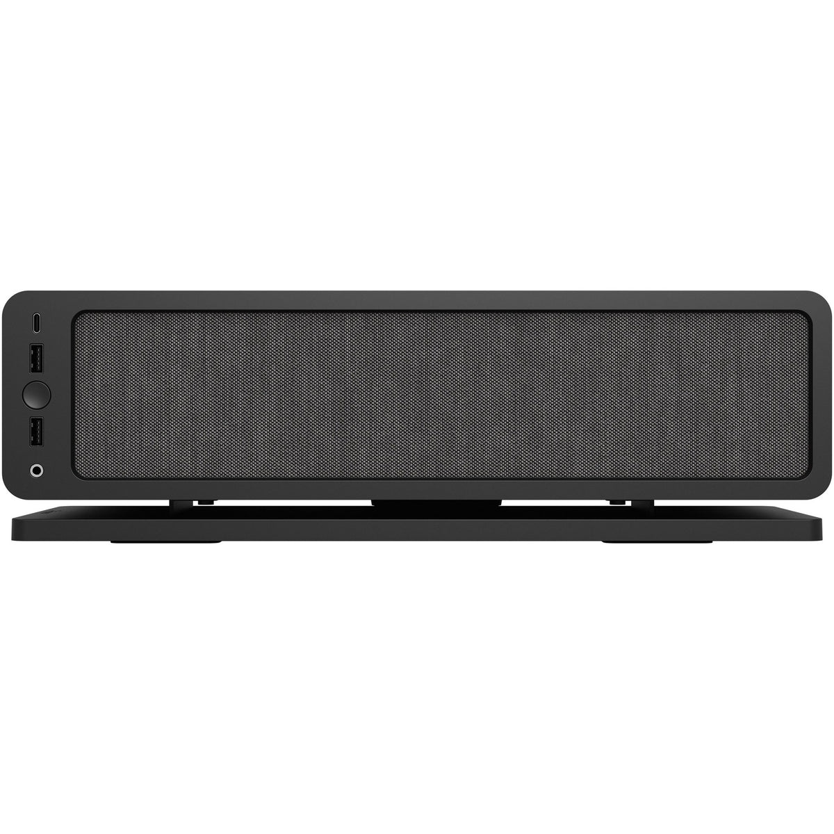 Fractal design ridge sort mini tårnhus (sort | 2x USB-A | 1x USB-C)