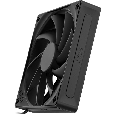 Nzxt f120q kabinet blæser (sort, 120 x 120 x 25 mm, pwm)