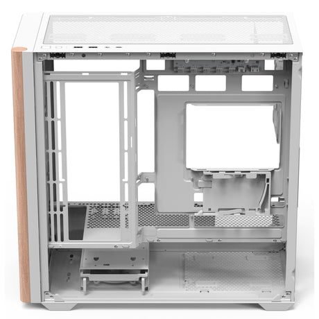 Aerocool b301a mini tårnhus (hvid | 1x USB-A | 1x USB-C | RGB)