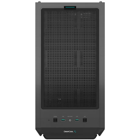 Deepcool CG540 midi tårnhus (sort | 2x USB-A | vindue)