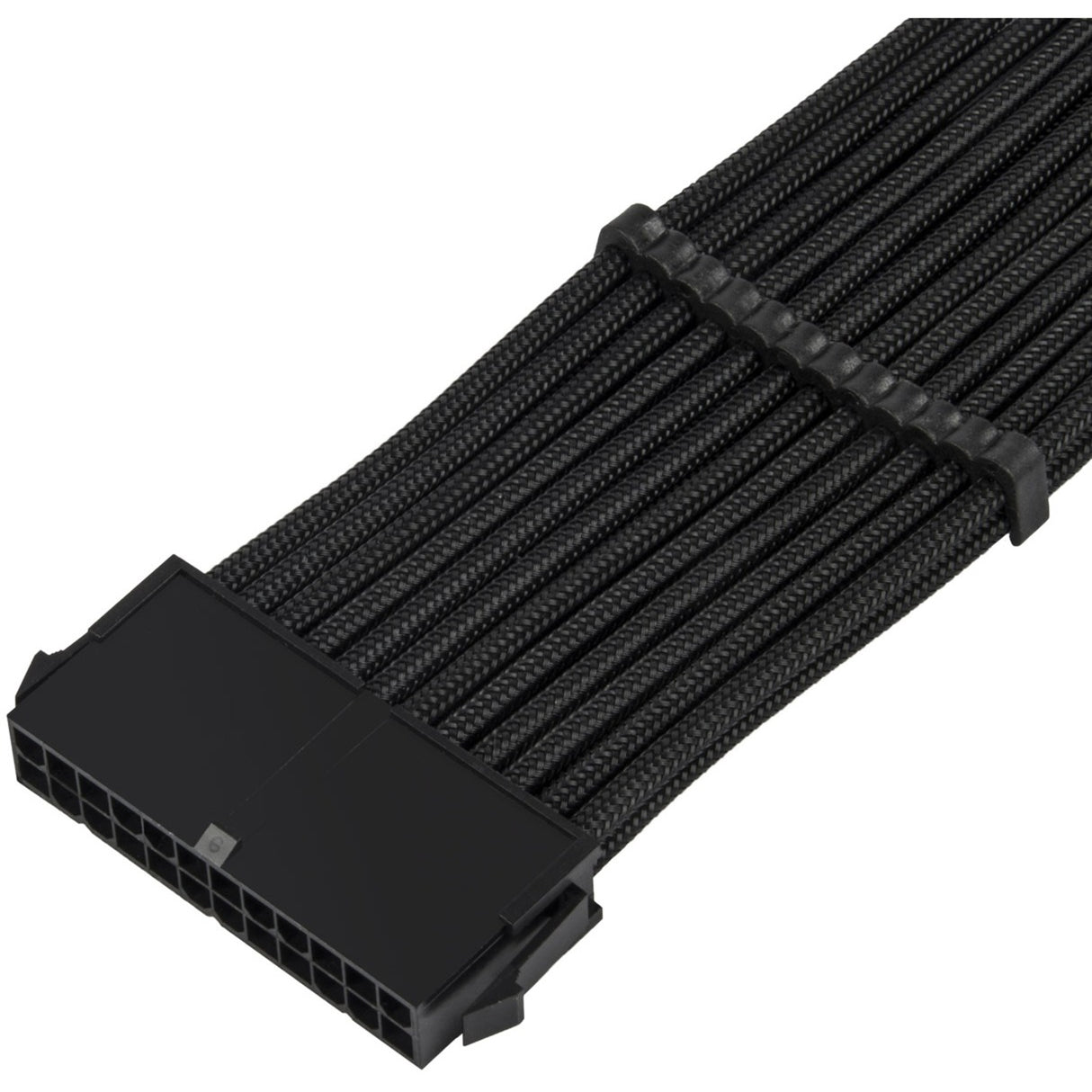 Silverstone sst-pp07e-mbb forlængerkabel (sort)