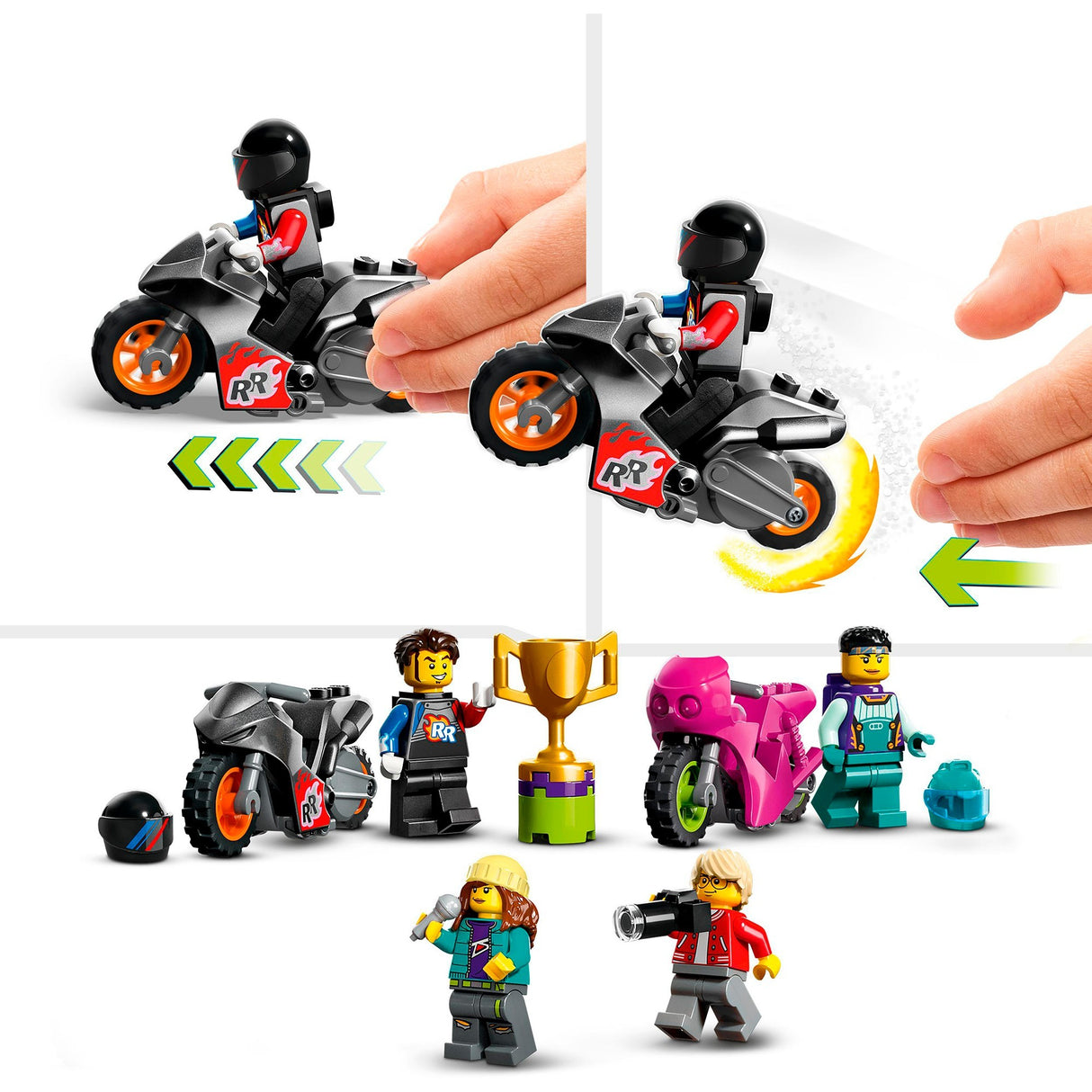 Lego City - Ultimate Stunt Drivers Challenge Construction Toy (60361)