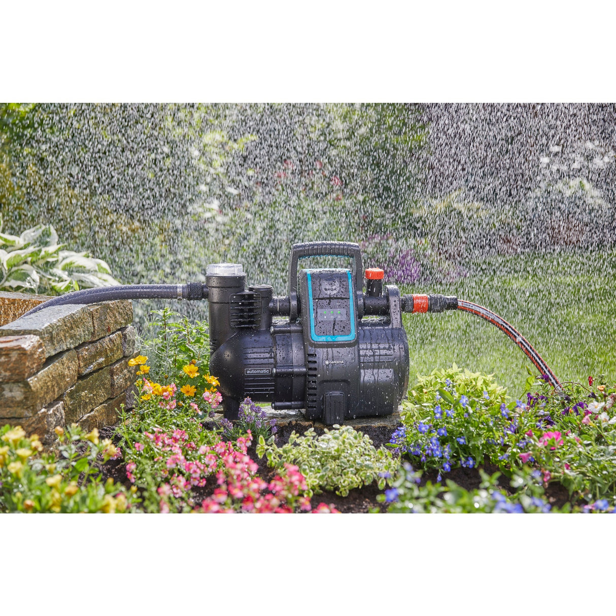Gardena smart trykforstærkningspumpe 5000 5e - 1300w - 5000 l h - inklusive smart gateway