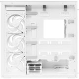 Arctic xtender midi tårnhus (hvid | 2x USB-A | 1x USB-C | RGB | hærdet glas)