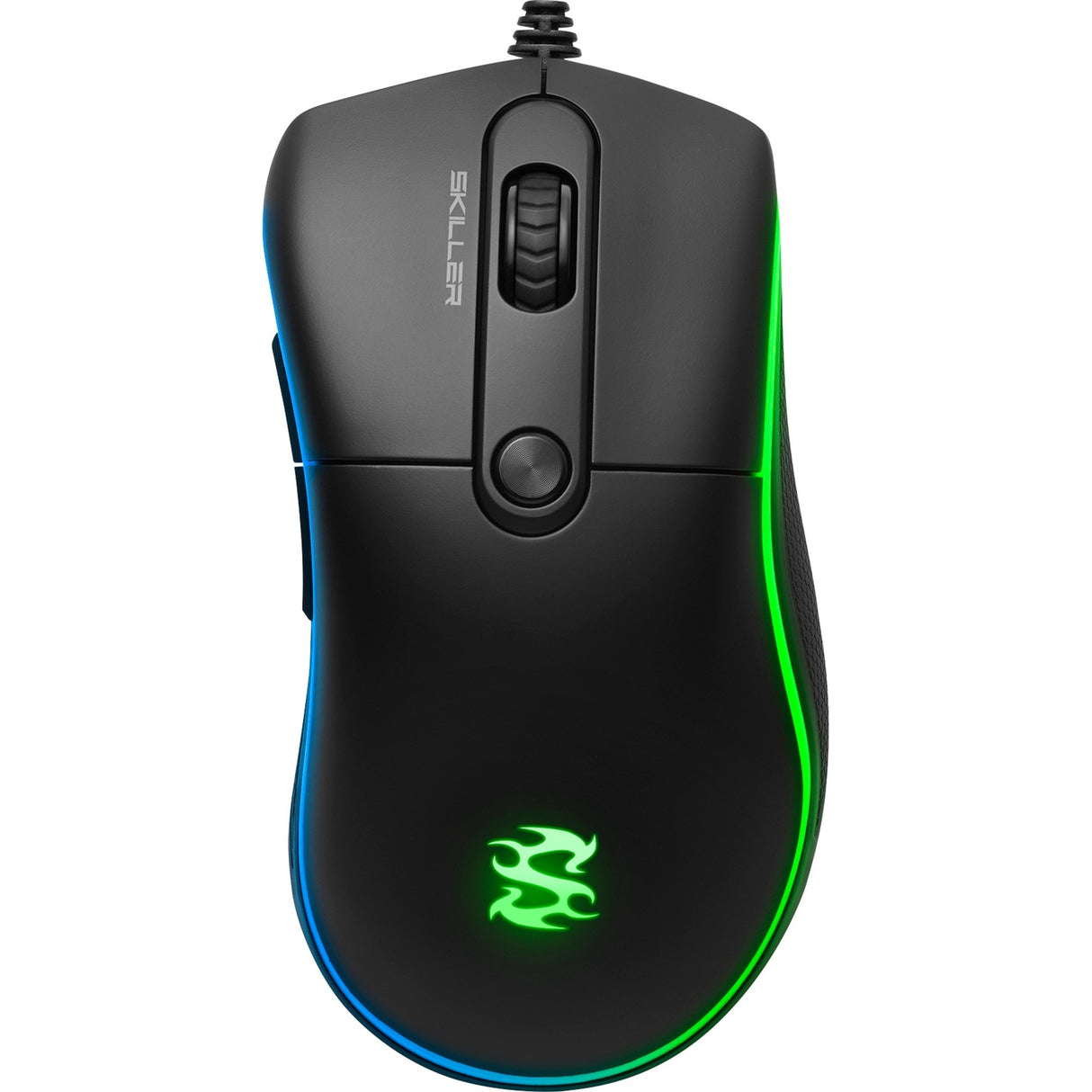 Sharkoon skiller sgm2 optisk gamingmus (sort, 400 - 6400 dpi, rgb LED'er)