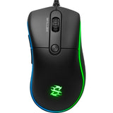 Sharkoon skiller sgm2 optisk gamingmus (sort, 400 - 6400 dpi, rgb LED'er)