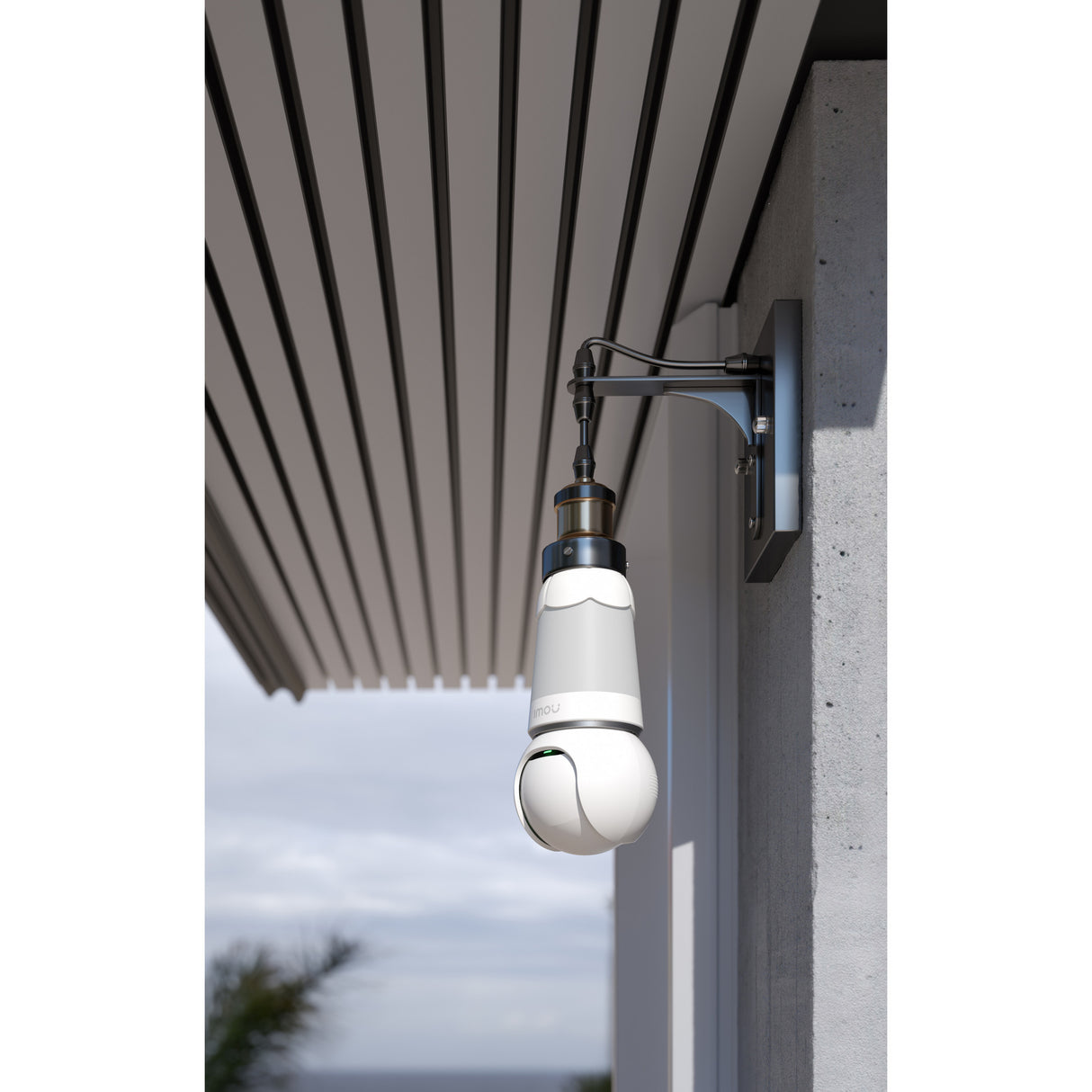 Imou bulb cam 2k sikkerhedskamera (hvid, e26 e27 universal skruefitting)