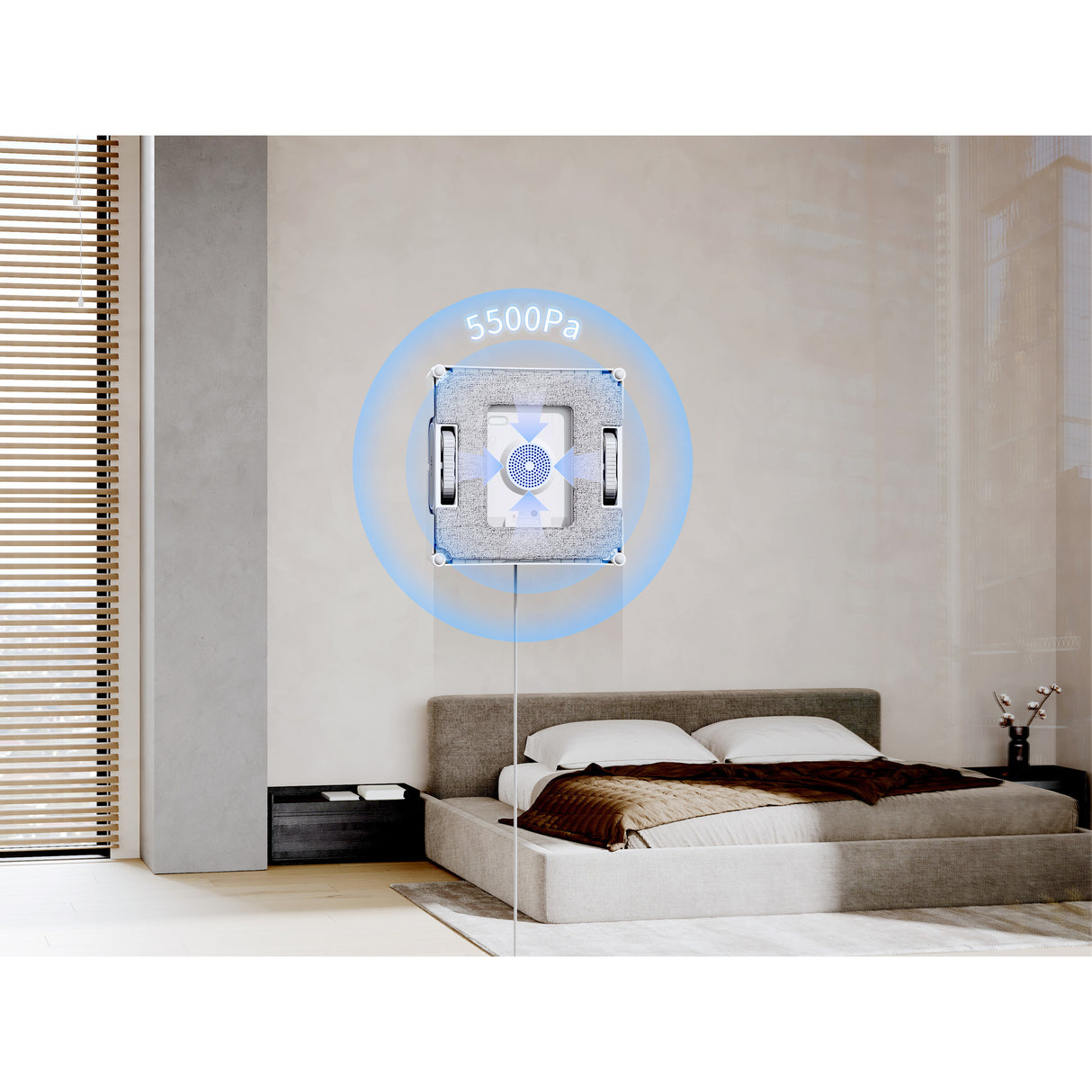 Ecovacs winbot w2 pro vinduespudser (hvid)