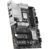 MSI Pro B860-P Socket 1851 bundkort (sølv, RAID, 5GB-LAN, lyd, ATX)