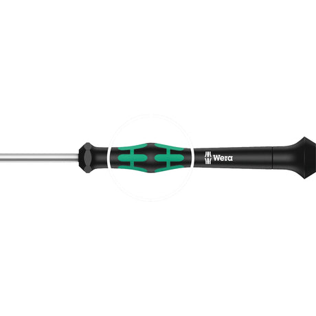 Wera kraftform 12sb1 mikro skruetrækker sæt (sort grøn, til elektriske apparater)