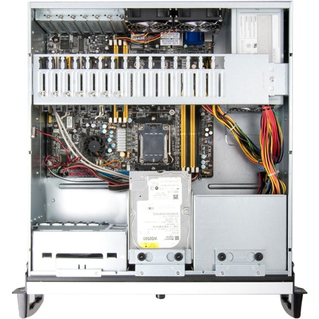Chenbro rm42300 rackhus (sort sølv | 2x USB-A 3.2 (5 Gbit s))