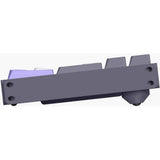 Iqunix f97 lavandin trådløst mekanisk tastatur (lavendel, us-layout (qwerty), cherry mx silent red, 96%, rgb-lysdioder, hot-swappable, pbt, 2.4ghz | bluetooth 5.1 | usb-c)