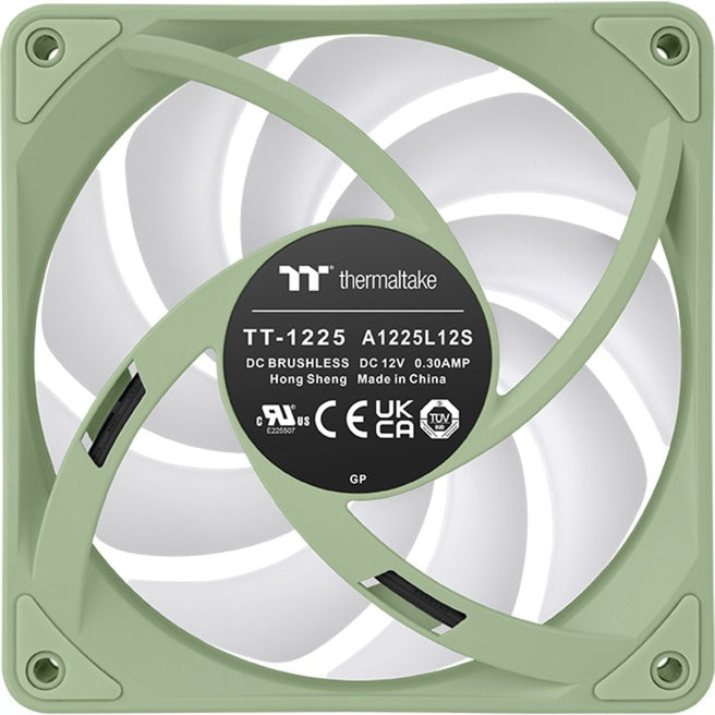 Thermaltake ct120 ex reverse argb sync pc køleventilator matcha grøn (3-fan pack) case fans (lysegrøn, 3 styk, 120 x 120 x 25 mm, pwm)
