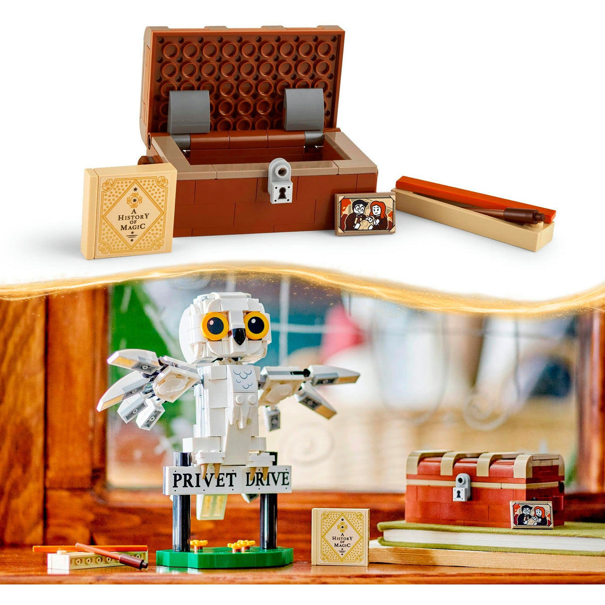 Lego harry potter hedwig™ på privetlaan 4 - 76425