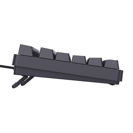 Trust GXT 864 Cada Compact Mechanical TKL Gaming Keyboard (sort, amerikansk layout (Qwerty), Huano Brown, RGB)