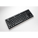 Ducky one 3 klassisk tkl rgb mekanisk tastatur (sort, us-layout (qwerty), cherry mx silent red, 80% (tkl), rgb lysdioder, double-shot pbt, hot-swappable, quack mekanik)