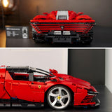Lego technic ferrari daytona sp3 racerbil samlerobjekt til voksne - 42143