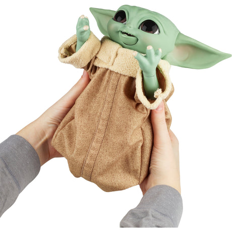 Hasbro star wars - galaktisk snackin' grogu-legende figur